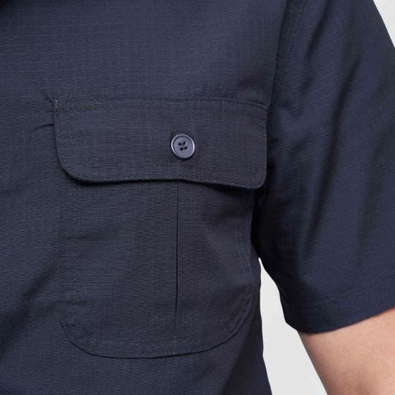 Camisa de manga corta Brandit US Ripstop - Navy