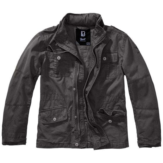 Chaqueta Brandit Niños Britannia - Negro