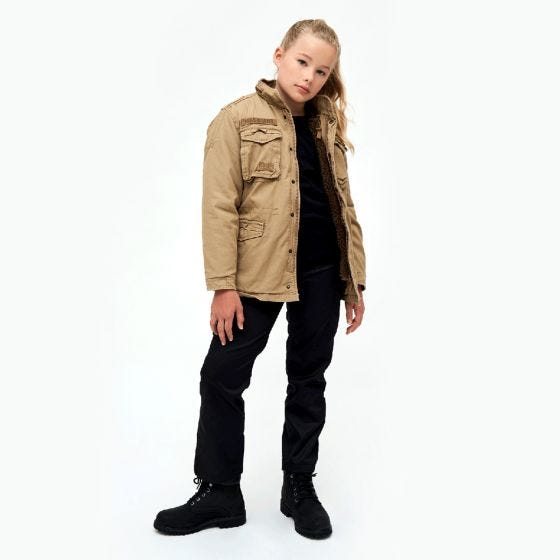 Chaqueta Brandit Niños M-65 Giant - Camel