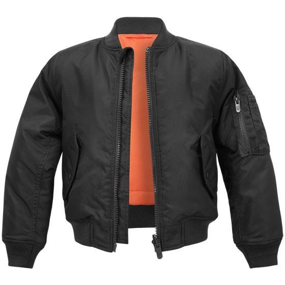 Chaqueta Brandit Niños MA1 - Negro