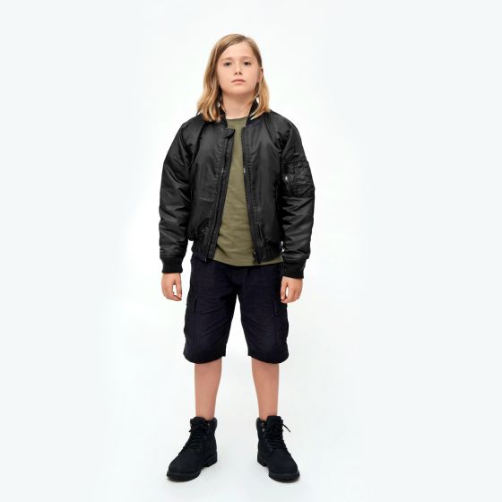 Chaqueta Brandit Niños MA1 - Negro
