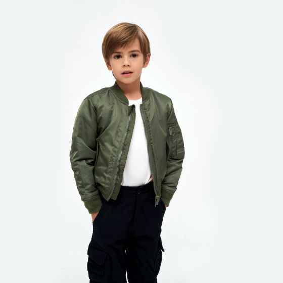 Chaqueta Brandit Niños MA1 - Oliva