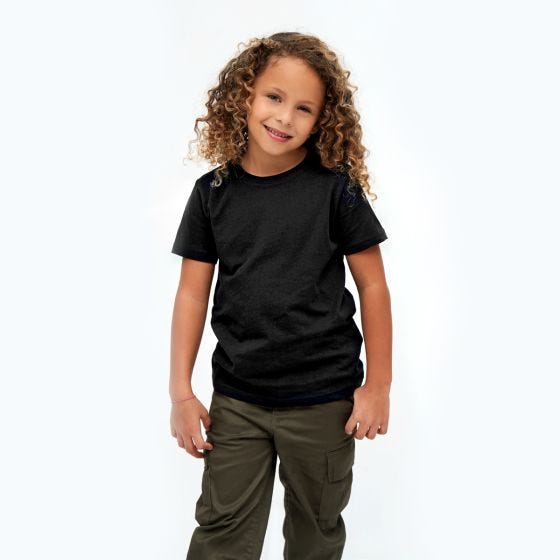 Camiseta Brandit Niños - Negro