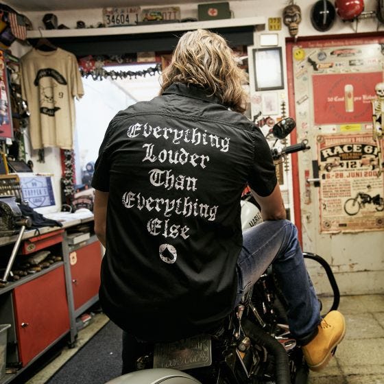 Camisa Brandit Motörhead - Negro