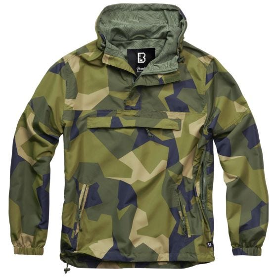 Cortavientos Brandit Summer - Swedish M90 Camo
