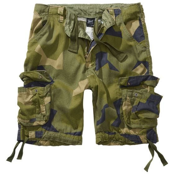 Pantalones cortos Brandit Urban Legend - Swedish M90 Camo