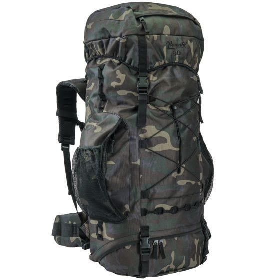 Mochila Brandit Aviator 80 en Dark Camo