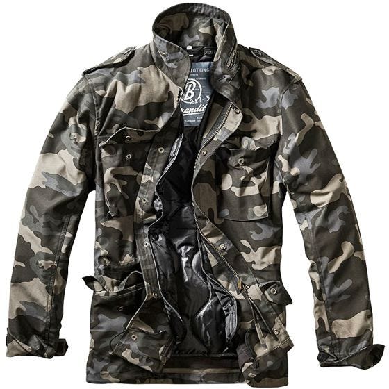 Chaqueta Brandit M-65 Classic en Dark Camo