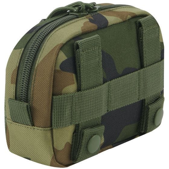 Bolsa compacta Brandit con sistema MOLLE en Woodland