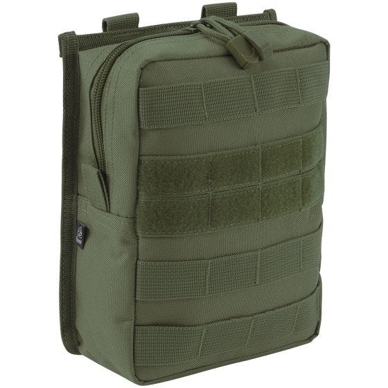 Bolsa Brandit Cross con sistema MOLLE en verde oliva