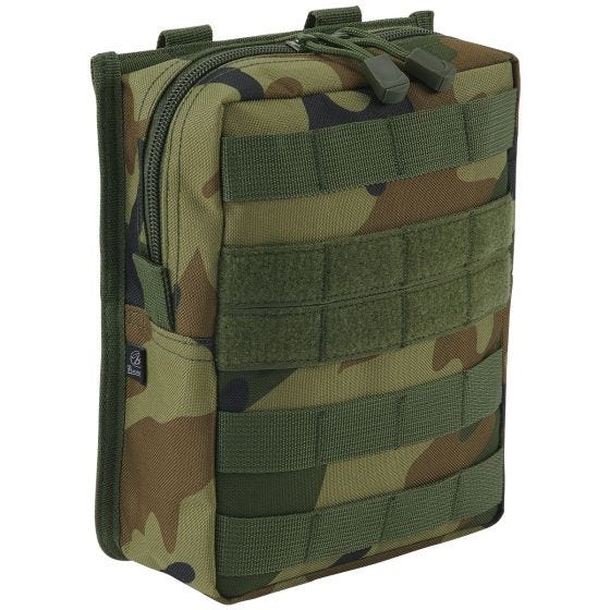 Bolsa Brandit Cross con sistema MOLLE en Woodland
