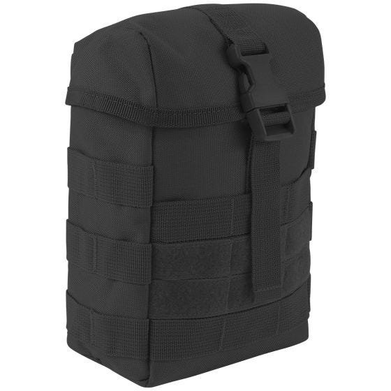Bolsa Brandit Fire con sistema MOLLE en negro
