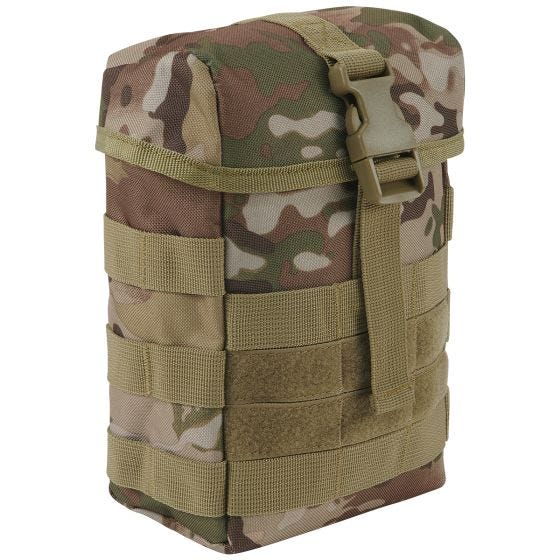 Bolsa Brandit Fire con sistema MOLLE en Tactical Camo