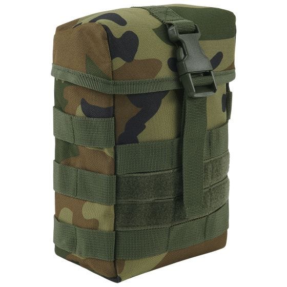 Bolsa Brandit Fire con sistema MOLLE en Woodland