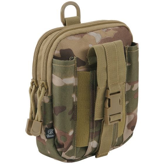 Bolsa funcional Brandit con sistema MOLLE en Tactical Camo