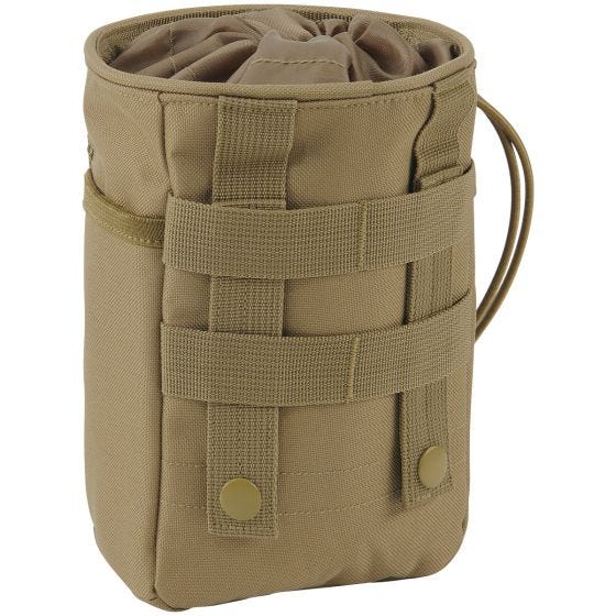 Bolsa táctica Brandit con sistema MOLLE en Camel