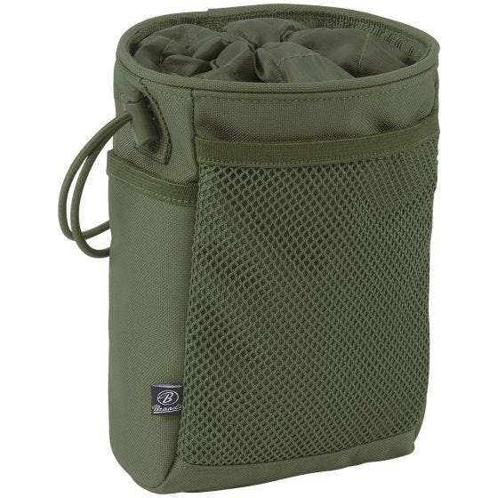 Bolsa táctica Brandit con sistema MOLLE en verde oliva