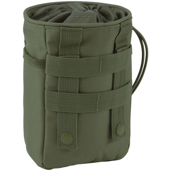 Bolsa táctica Brandit con sistema MOLLE en verde oliva