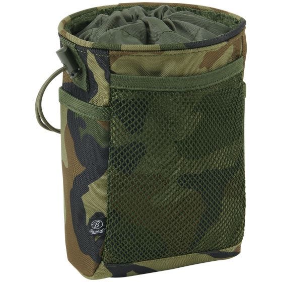 Bolsa táctica Brandit con sistema MOLLE en Woodland