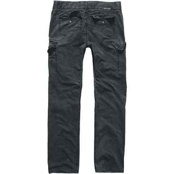 Pantalones Brandit Rocky Star en negro claro