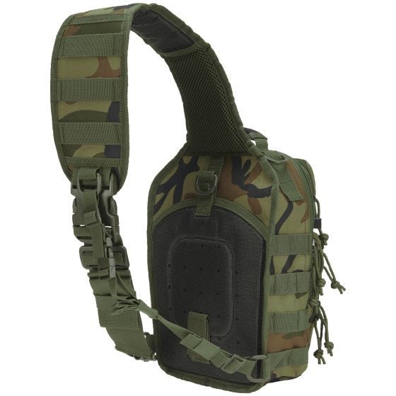 Mochila bandolera Brandit US Cooper en Woodland