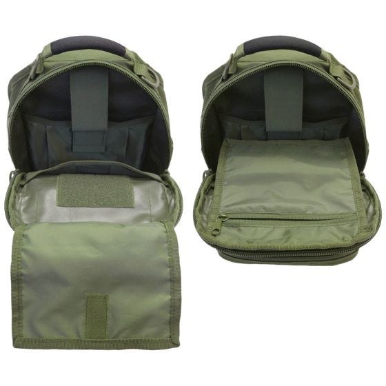 Mochila bandolera Brandit US Cooper en Woodland
