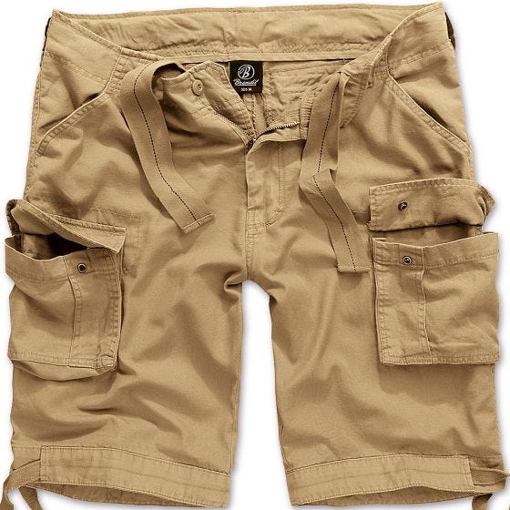 Pantalones cortos Brandit Urban Legend en beige