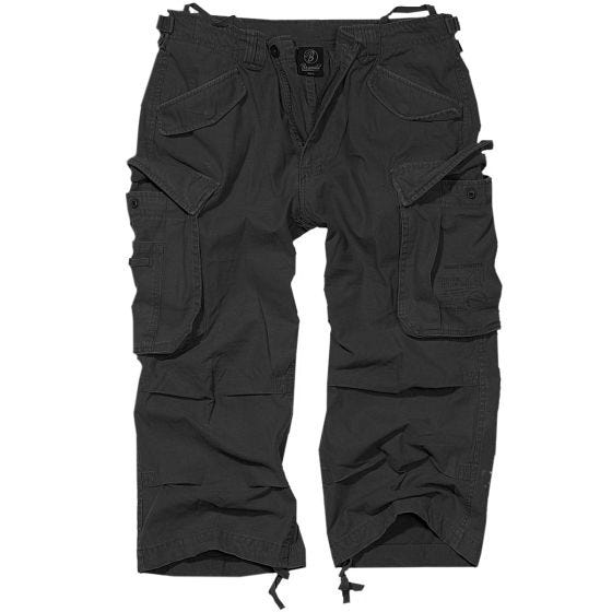 Pantalones pirata Brandit Industry Vintage en negro