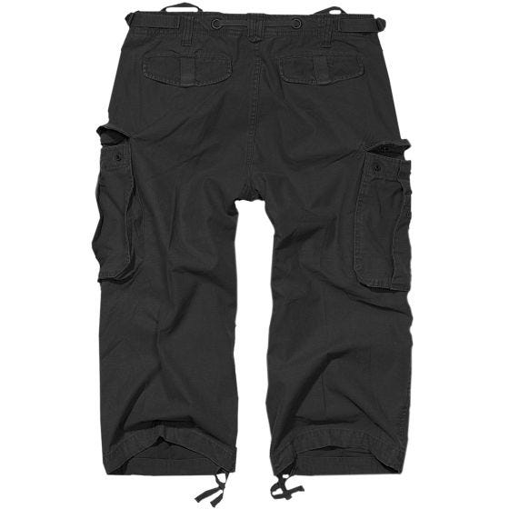 Pantalones pirata Brandit Industry Vintage en negro