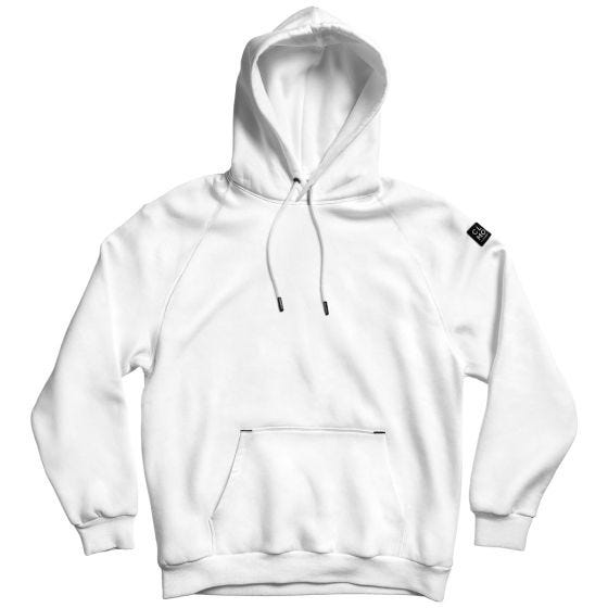 Cazadora con capucha CLOMOD "Blank" - Blanco