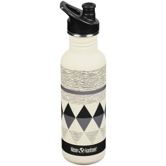 Botella Klean Kanteen Classic con tapón deportivo de 800ml - Pepper Ridge