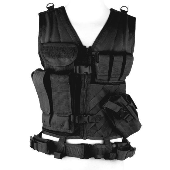 Chaleco Condor Crossdraw en negro