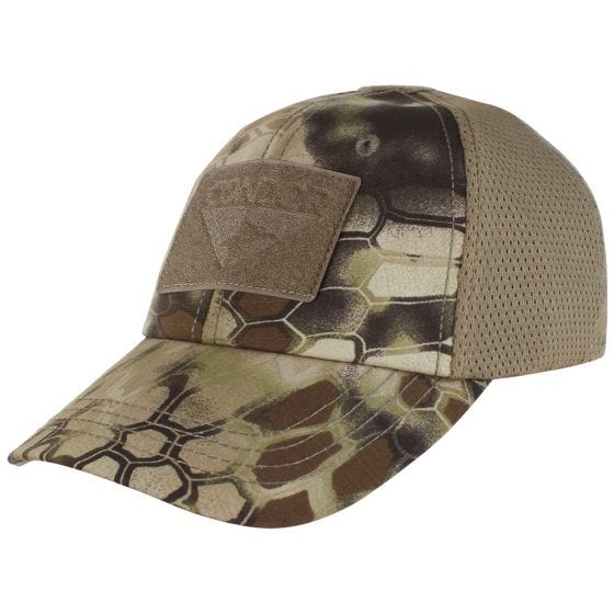 Gorra táctica Condor con malla en Kryptek Highlander