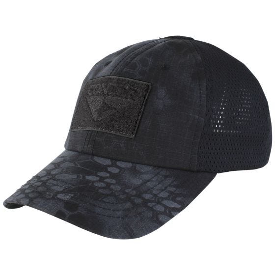 Gorra táctica Condor con malla en Kryptek Typhon