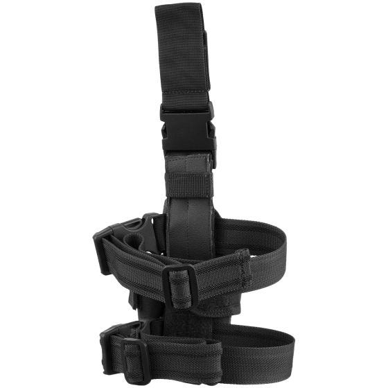Funda de pistola táctica para pierna Condor Tornado en negro