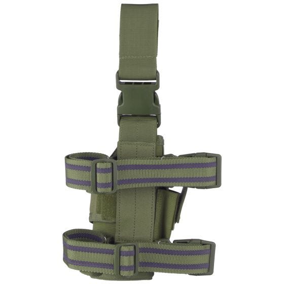 Funda de pistola para pierna izquierda Condor en Olive Drab