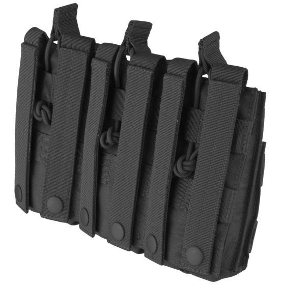 Portacargador triple Condor Stacker M4/M16 en negro
