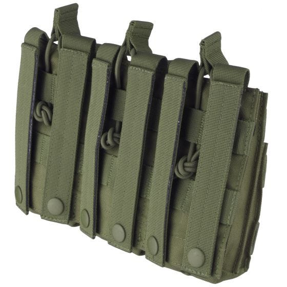 Portacargador triple Condor Stacker M4/M16 en Olive Drab