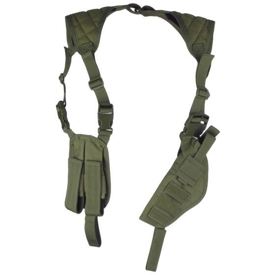 Funda de pistola vertical para el hombro Condor en Olive Drab