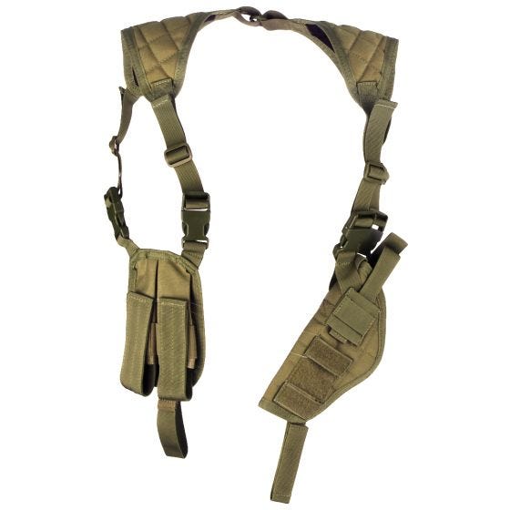 Funda de pistola para hombro Condor Vertical - Coyote Brown