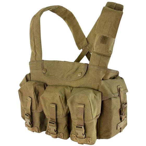Chaleco táctico Condor 7-Pocket - Coyote Brown