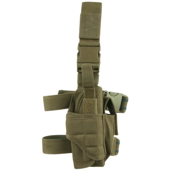 Funda de pistola para pierna Condor Tornado Táctica - Coyote Brown