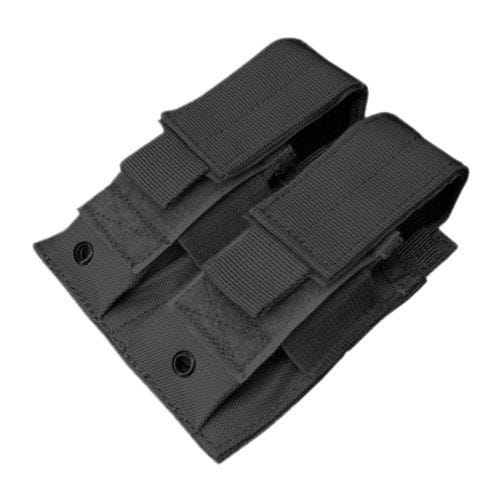Portacargador doble de pistola Condor en negro
