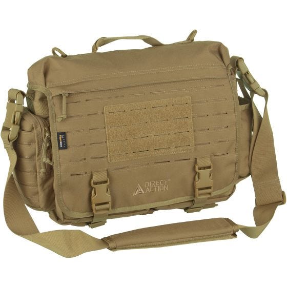 Bolsa bandolera Direct Action en Coyote Brown