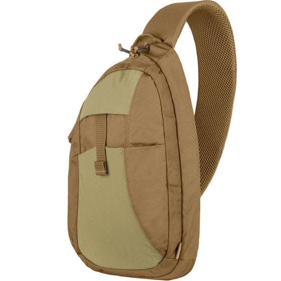 Mochila cruzada para uso diario Helikon en Coyote