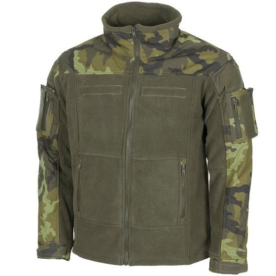Chaqueta polar MFH US Combat en Czech Woodland