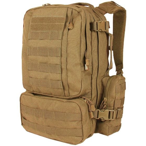 Mochila para exteriores Condor Convoy en Coyote Brown