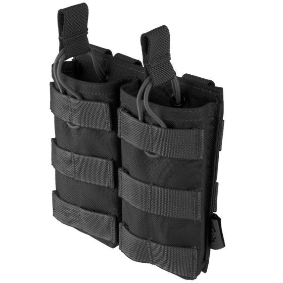 Portacargador universal doble Flyye EV con sistema MOLLE en negro