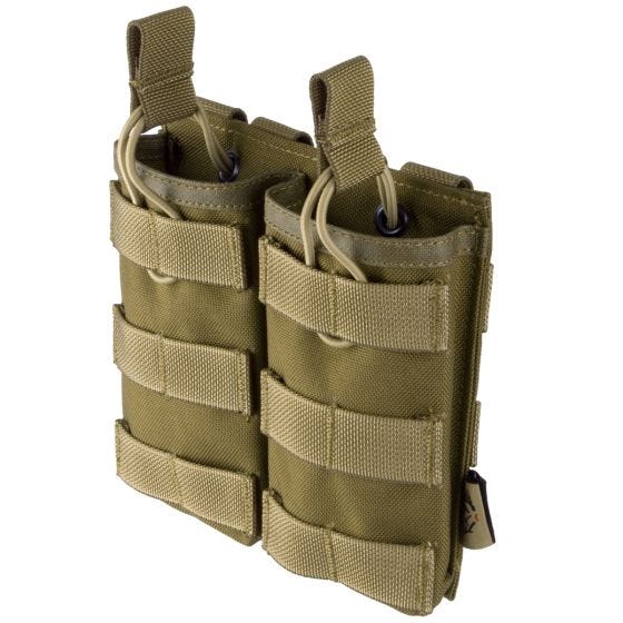 Portacargador universal doble Flyye EV con sistema MOLLE en Coyote Brown