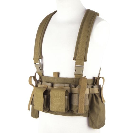 Chaleco táctico Flyye LBT M4 en Coyote Brown